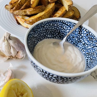 Thumbnail for Roasted Potatoes with Garlic Lemon Mayo
